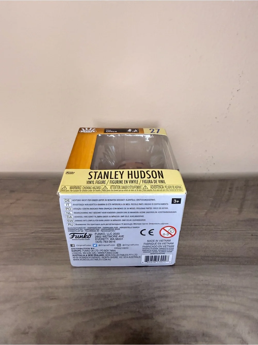 Funko Minis The Office #27 Stanley Hudson New In Box